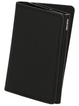 Portacarte Secrid SM MATTE unisex adulti black.
