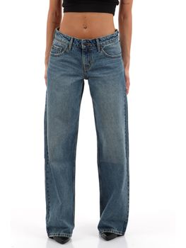 Jeans Levi's A5566 LOW LOOSE da donna denim.