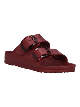 Ciabatta Birkenstock Arizona Big Buckle Eva 1033115 da donna bordeaux.