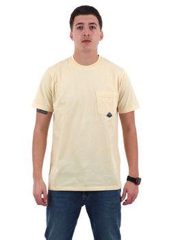 T-shirt Roy Roger's RRU634CA160111 da uomo gialla.