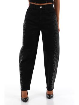 Pantalone Liu Jo UF6230T778A da donna nero.