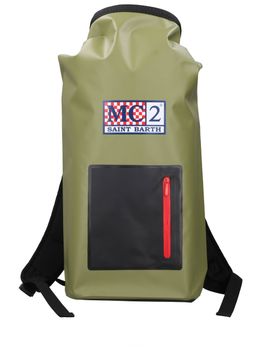 Zaino Mc2 Saint Barth BAQ0001 00395L unisex verde militare.