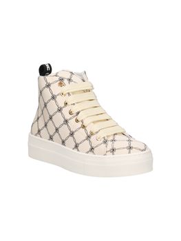 Sneakers Elisabetta Franchi La Mia Bambina F4A9-E0246 da donna burro+nero.