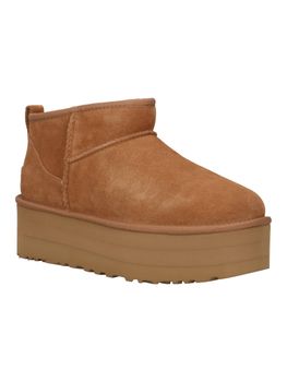 Stivaletti Ugg 1135092 w classic ultra mini platform da donna chestnut.
