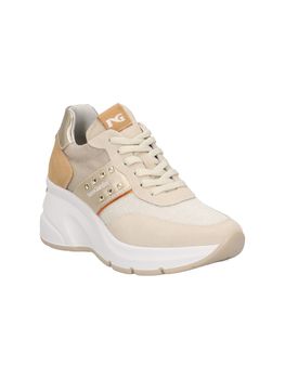 Scarpa Nero Giardini E512961D VELOUR da donna yogurt.