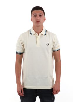 Polo Fred Perry M3600 Y55 da uomo ecrù.