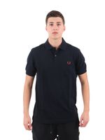 polo fred perry m6000 y31 da uomo nera.