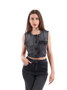 Gilet Colcci 501100015 da donna nero.