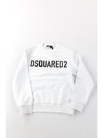 felpa dsquared2 dq2009 d0a4d da ragazzo bianca.