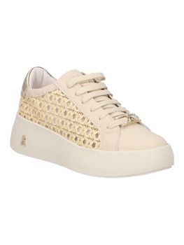 Sneakers Patrizia Pepe PPJ351 da bambina burro+platino.