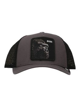 Cappello Goorin Bros 201 0111 OILBOSS unisex bambini grigio+nero.