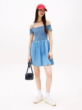 Abito Tommy Jeans DW0DW20677 da donna denim.