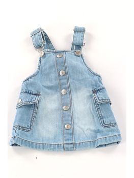 Salopette Levi's 1EM257 da neonati denim.