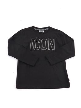 T-shirt Icon IBKL001536 da uomo nera.
