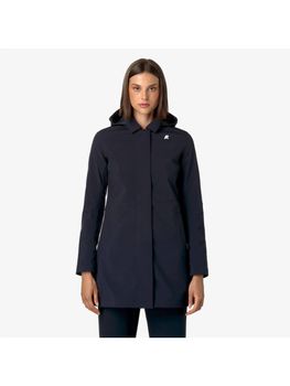 Cappotto K-Way K2148BW da donna blu.