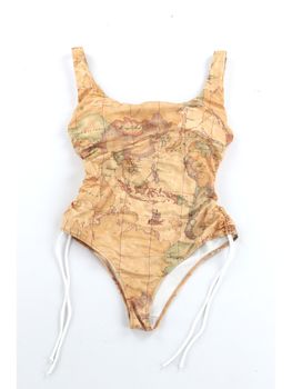 Costume intero Alviero Martini BI16 6000 0010 da donna beige.