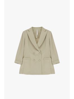 Giacca Imperial JU25LAW da donna platino.