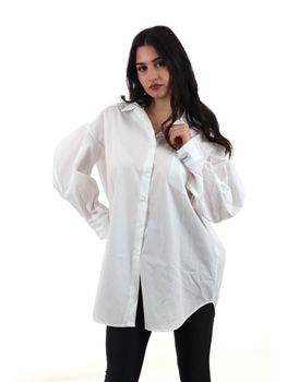 Camicia Hinnominate HMABW02598 da donna bianca.