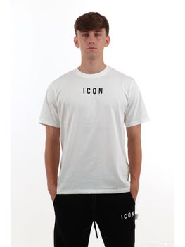 T-shirt Icon IUT002C da uomo bianca.