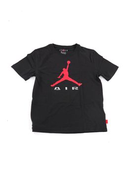 T-shirt Jordan 95G020 da bambino nera.