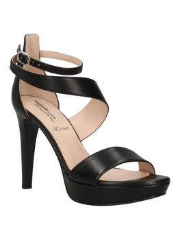 Scarpa con il tacco Nero Giardini E307231DE da donna nero.