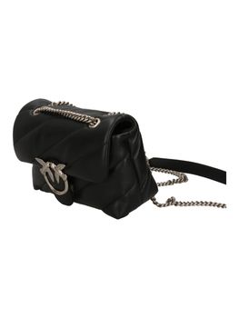 Borsa Pinko 100039 A0F2 da donna nero+silver.