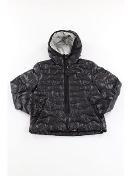 Piumino Blauer BLKC02417 05958 da bambino nero.