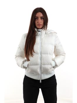 Piumino Armani Exchange XW000228 AF12286 da donna bianco.