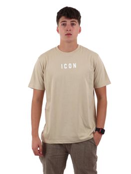 T-shirt Icon IUT002C da uomo avorio.