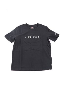 T-shirt Jordan 95D634 da bambino nero.
