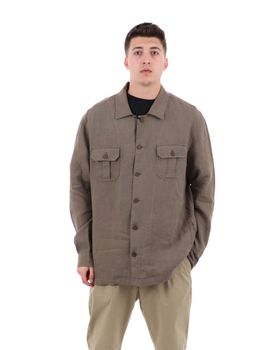 Camiciona Yos BLS501 da uomo beige.