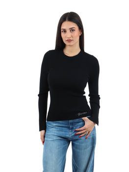 Maglioncino Guess W6YR09 Z0948 da donna nero.
