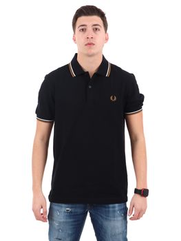 Polo Fred Perry M3600P da uomo nera.