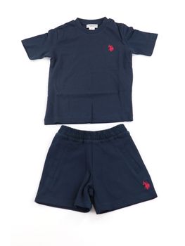 Set U.S Polo ASSN 532005 0000 da bambino blu.
