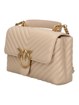 Borsa Pinko 100043 A0GK da donna beige.