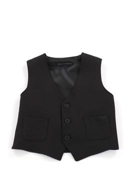 Gilet Daniele Alessandrini 1296B00108 da uomo nero.