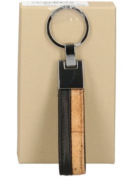 Portachiavi Alviero Martini BV W274 5600 da uomo nero e beige.