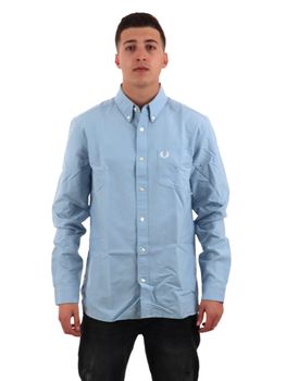 Camicia Fred Perry M5516 146 da uomo celeste.