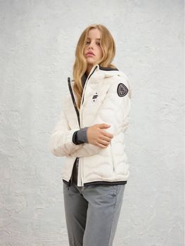 Piumino Blauer BLDC03033 006047 da donna bianco.