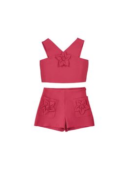 Completo Mayoral 3948 da bambina fuxia.