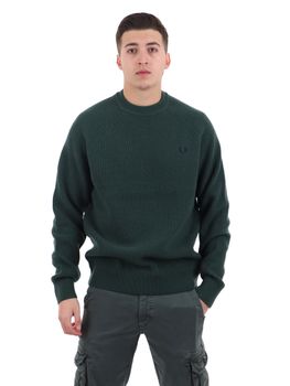 Maglione Fred Perry K1548 da uomo verde.