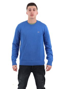 Maglia Tommy Jeans DM0DM18895 da uomo blu.
