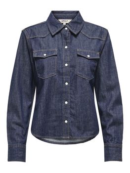 Donna Camicia A Maniche Lunghe Ricamo In Raso Nero... – Grandado