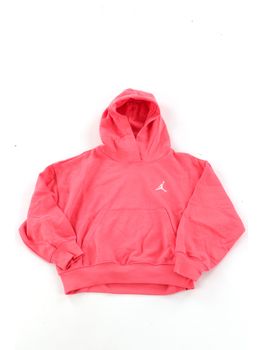 Felpa Nike Jordan 45D753 A0Y da bambina rosa.