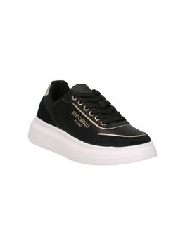 Sneakers Just Cavalli 78RA3SB2 ZPA87 da donna nero+oro.