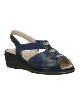 Sandalo Grunland SA2846 A1ELOI da donna blu.