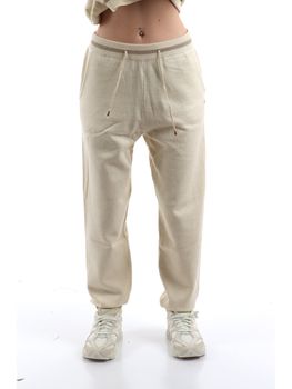 Pantalone Yes Zee P395 BI00 da donna avorio.