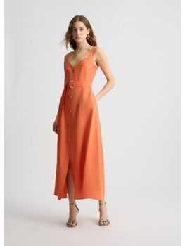 Abito Liu Jo WA5312T4818 da donna terracotta.