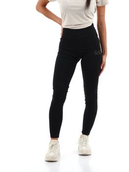 Leggins EA7 7W001374 AF12484 da donna nero.