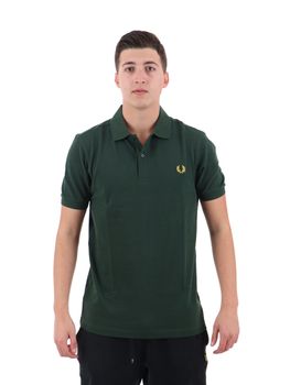 Polo Fred Perry M6000 Y22 da uomo verde.